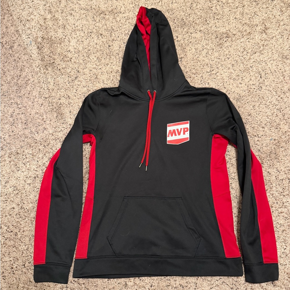 Black and Red MVP Hoodie